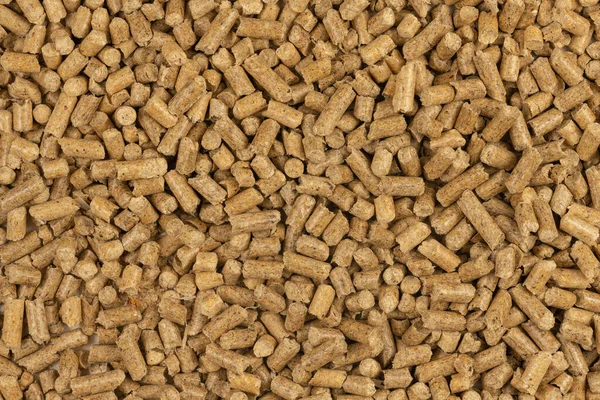 Pellets Madera Marrón Textura Fondo Pila Natural Pellets Madera Biocombustibles —  Fotos de Stock