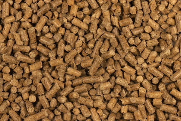 Pellets Madera Marrón Textura Fondo Pila Natural Pellets Madera Biocombustibles —  Fotos de Stock