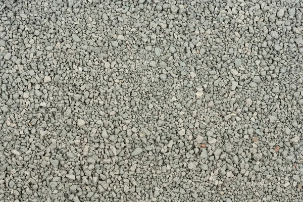 Gris Pequeñas Rocas Textura Molida Negro Pequeño Camino Piedra Fondo — Foto de Stock