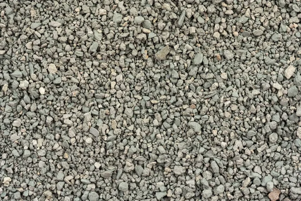 Cinza Pequenas Rochas Textura Solo Preto Pequeno Estrada Pedra Fundo — Fotografia de Stock