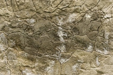 Çatlak arka plan desenli eski beton duvar