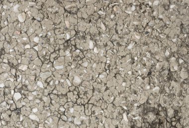 Çatlak arka plan desenli eski beton duvar