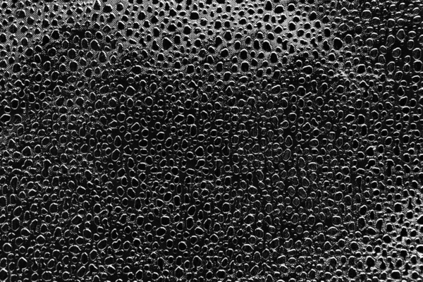 Texture Brillante Noire Avec Motif Forme Gouttes Fond — Photo