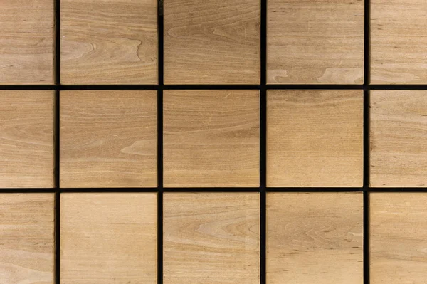 Wooden texture in the form of squares, background