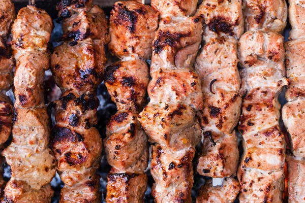 Domuz etli şiş kebap.