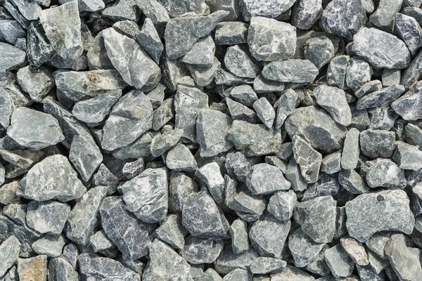 Yol Taşları Çakıl Dokusu Inşaat Için Kayalar Ezilmiş Granit Çakıl — Stok fotoğraf
