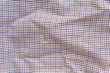 Damalı kumaş arkaplan dokusu, buruşmuş desenli kumaş