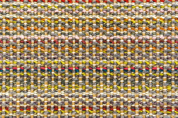 Bunte Strickstoff Hintergrund Textur Farbigen Teppich Helle Weide Bunten Teppich — Stockfoto