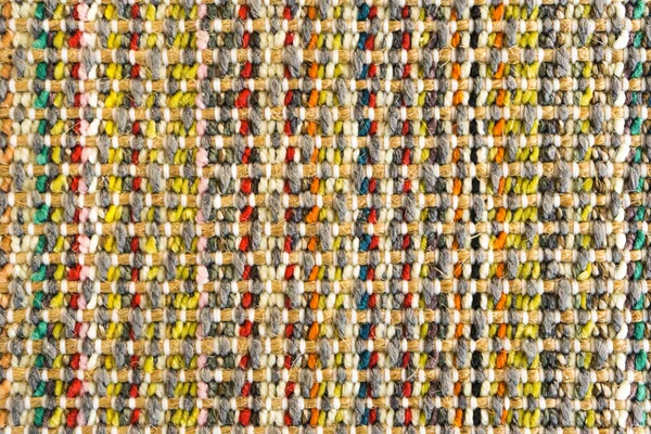 Multicolorido Tecido Malha Textura Fundo Tapete Colorido Tapete Colorido Vime — Fotografia de Stock