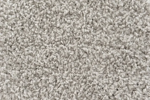 White Shaggy Carpet Texture Rug Short Wool Background — Stock Photo, Image