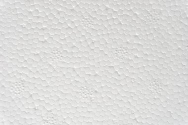 Kalıplı beyaz köpük arka plan dokusu, köpük plastik
