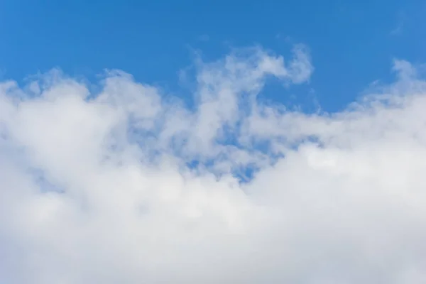 Σύννεφα Cirrus Μπλε Φόντο Ουρανό Υφή — Φωτογραφία Αρχείου