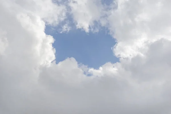 Cirrus Wolken Blauer Himmel Tag Hintergrund — Stockfoto