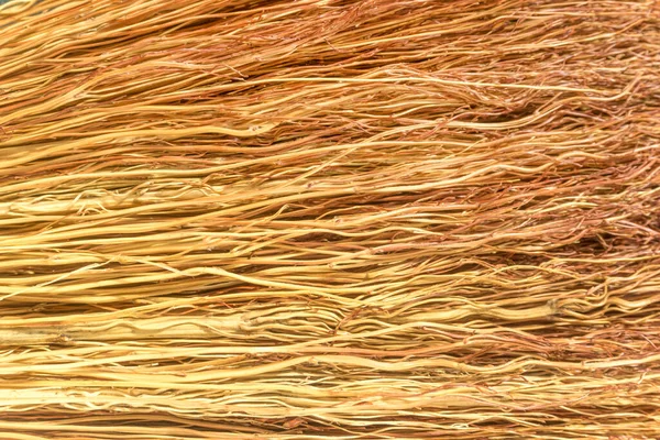 İnce solmuş dal demeti, bir demet sarı dal deseni, süpürge şeritli, sarı fırça, eski kuru çalı