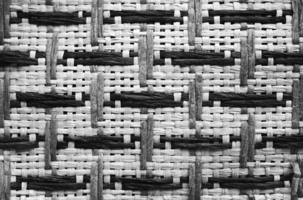 Rieten Hout Textuur Achtergrond Verstrengeld Wit Papier Met Een Patroon — Stockfoto
