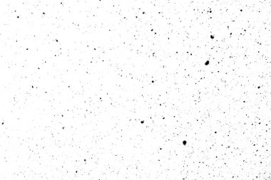 Beyaz zemin üzerinde kaotik siyah noktalar, siyah damla dokusu, bokeh, soyutlama, kar yağışı