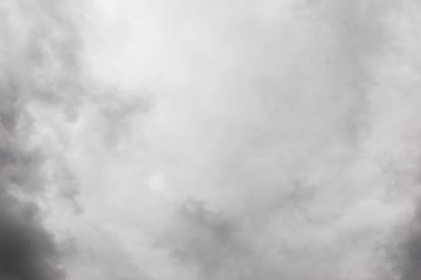 Yağmurdan önceki gökyüzü, bulutlu dramatik gökyüzü, gri bulutlar