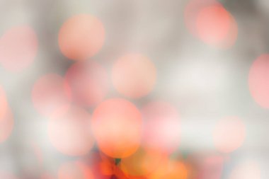 Soyut renkli, odaklanmış dairesel fakül. Bokeh bulanık renk ışığı arka planı kullanabilir. Yeni yıl Bokeh feshi