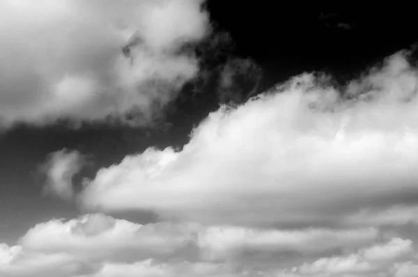 Clouds Sky Black White Clouds Sky Black White Clouds Black — Stock Photo, Image