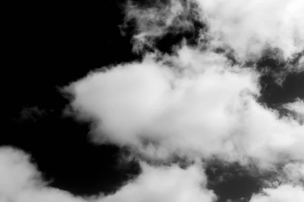 Nuvens Céu Nuvens Pretas Brancas Céu Preto Branco Nuvens Fundo — Fotografia de Stock