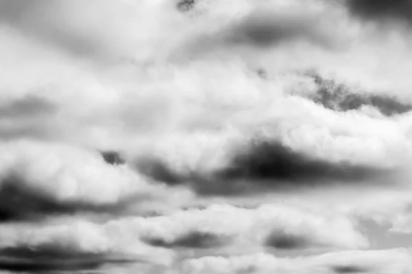 Nuvens Céu Nuvens Pretas Brancas Céu Preto Branco Ruídos Fundo — Fotografia de Stock