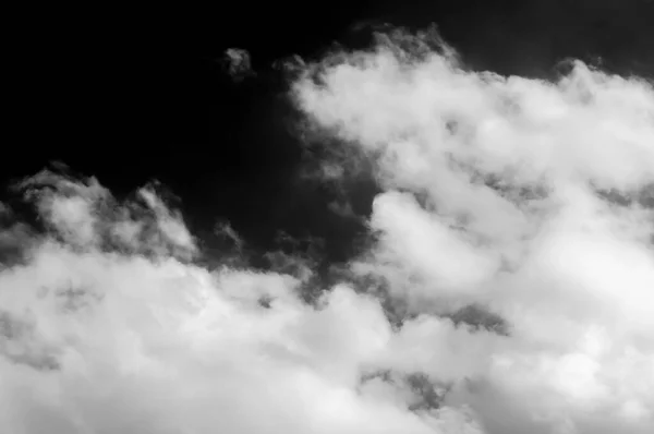 Moln Himlen Svart Och Vitt Moln Himlen Svart Och Vitt — Stockfoto