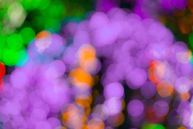 Çok renkli bokeh arkaplan dokusu, bulanık