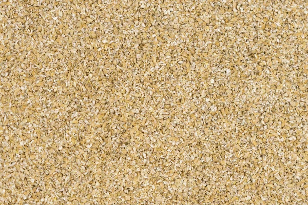 Crushed Wheat Groats Background Texture — Stock Photo, Image