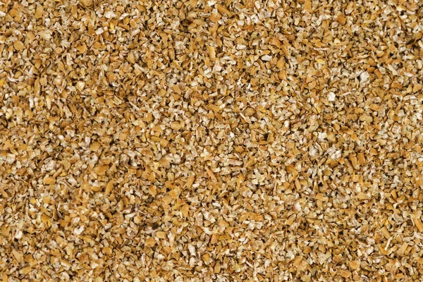 Crushed Wheat Groats Background Texture — Stock Photo, Image