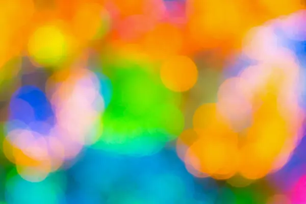 Multicolored Bokeh Background Texture Blur — Stock Photo, Image