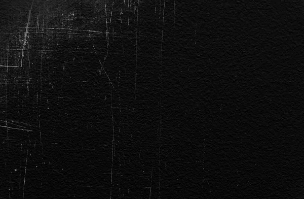 Old Black Stucco Wall White Scratches Scuffs Texture Textured Grunge — Stock Photo, Image