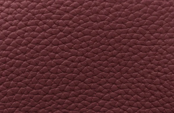Red Painted Leather Texture Macro Material Pattern Wallpaper Background — Stock Photo, Image