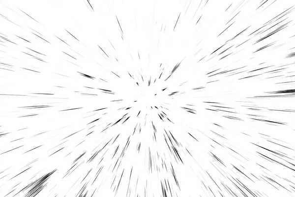 Bokeh Zwarte Lijnen Witte Achtergrond Abstractie Abstracte Snelheid Licht Beweging — Stockfoto