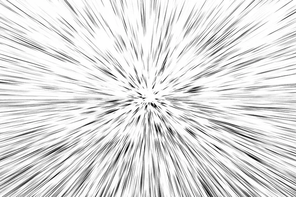 Bokeh Zwarte Lijnen Witte Achtergrond Abstractie Abstracte Snelheid Licht Beweging — Stockfoto