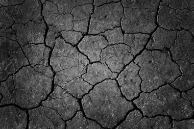 Tasarımcılar için siyah çatlak zemin