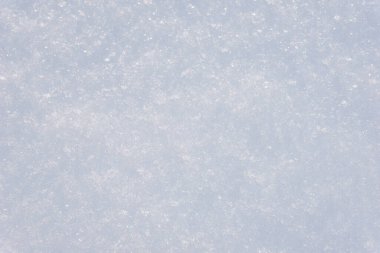 Beyaz, parlak kar arkaplan dokusu, taze kar dokusu, karlı yüzey yakın çekim