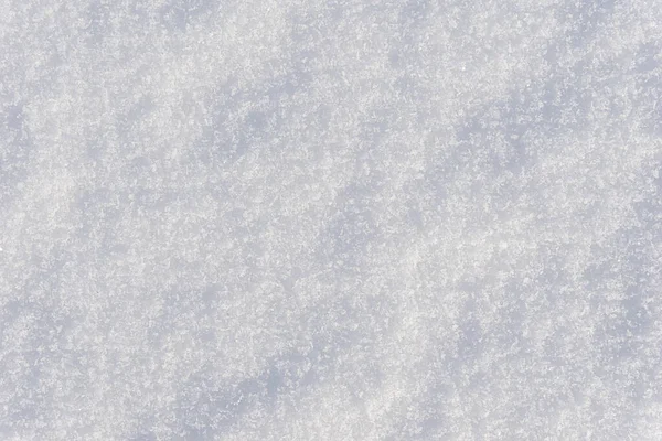 Weiß Sauber Glänzenden Schnee Hintergrund Textur Neuschnee Textur Verschneite Oberfläche — Stockfoto