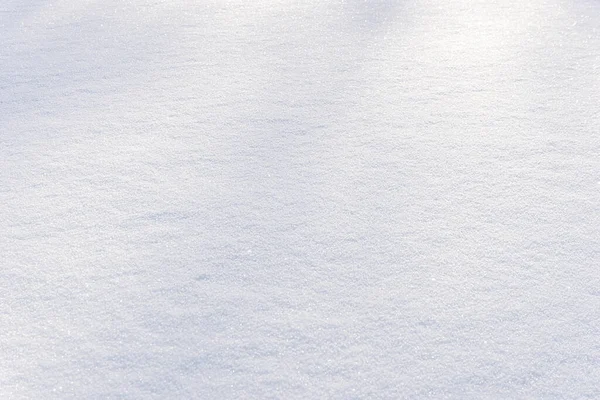 Bianco Pulito Lucido Neve Sfondo Texture Neve Fresca Texture Superficie — Foto Stock