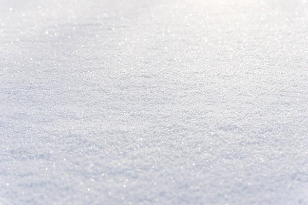 Bílé Čisté Lesklé Sněhové Pozadí Textury Čerstvé Sněhové Textury Zasněžený — Stock fotografie
