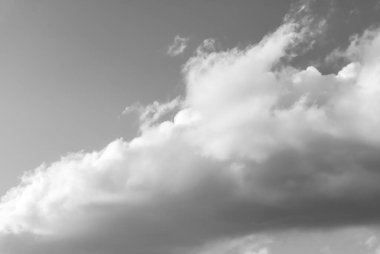 Siyah beyaz bulutların arkaplan dokusu