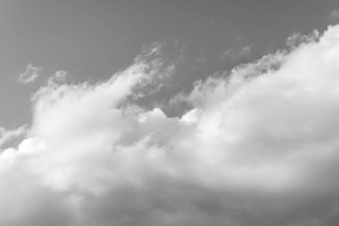 Siyah beyaz bulutların arkaplan dokusu