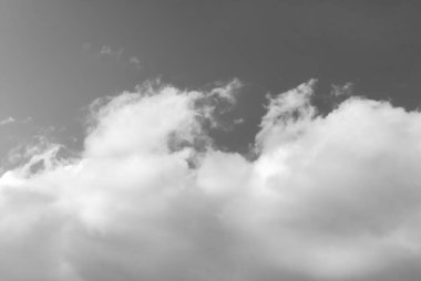 Siyah beyaz bulutların arkaplan dokusu