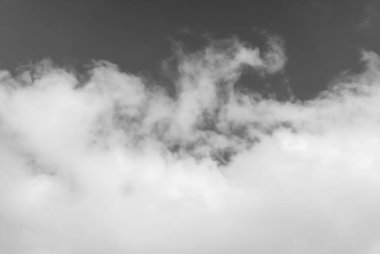 Siyah beyaz bulutların arkaplan dokusu