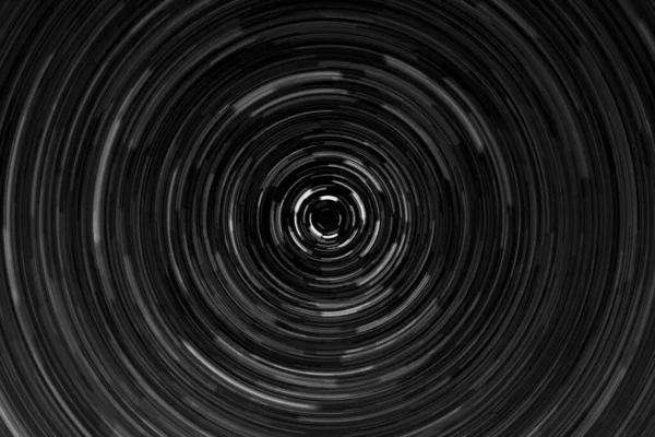 Μαύρο Και Άσπρο Κυκλική Θολούρα Μορφή Στροβιλισμού Υφή Φόντου Ακτινική — Φωτογραφία Αρχείου