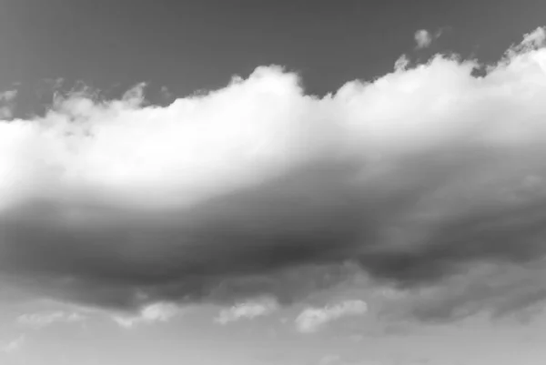 Fekete Fehér Felhők Háttér Textúra — Stock Fotó