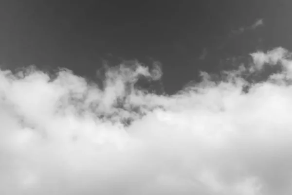 黑白云背景纹理 — 图库照片