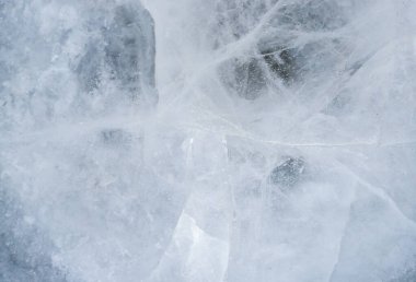Çatlak buz dokusu kapatma arkaplanı