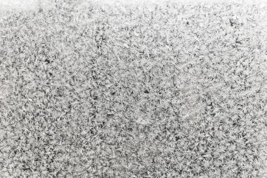 Camın üzerindeki buz dokusu arkaplan şeklinde.