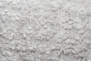 Beyaz dokuma malzemesinin dokusu doğal yün, arka plan