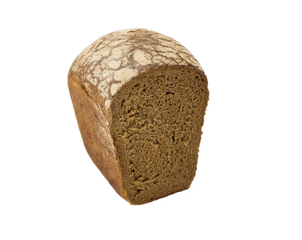 Limpa Grått Bröd Isolerad Vit Bakgrund — Stockfoto